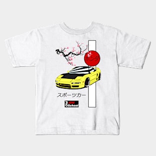 JDM NA1 Yellow Red Sun Edition Kids T-Shirt